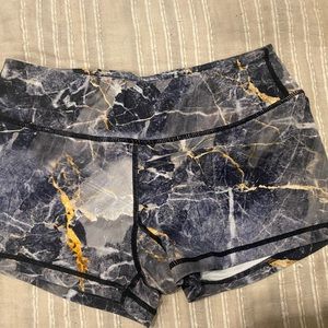 Workout booty shorts